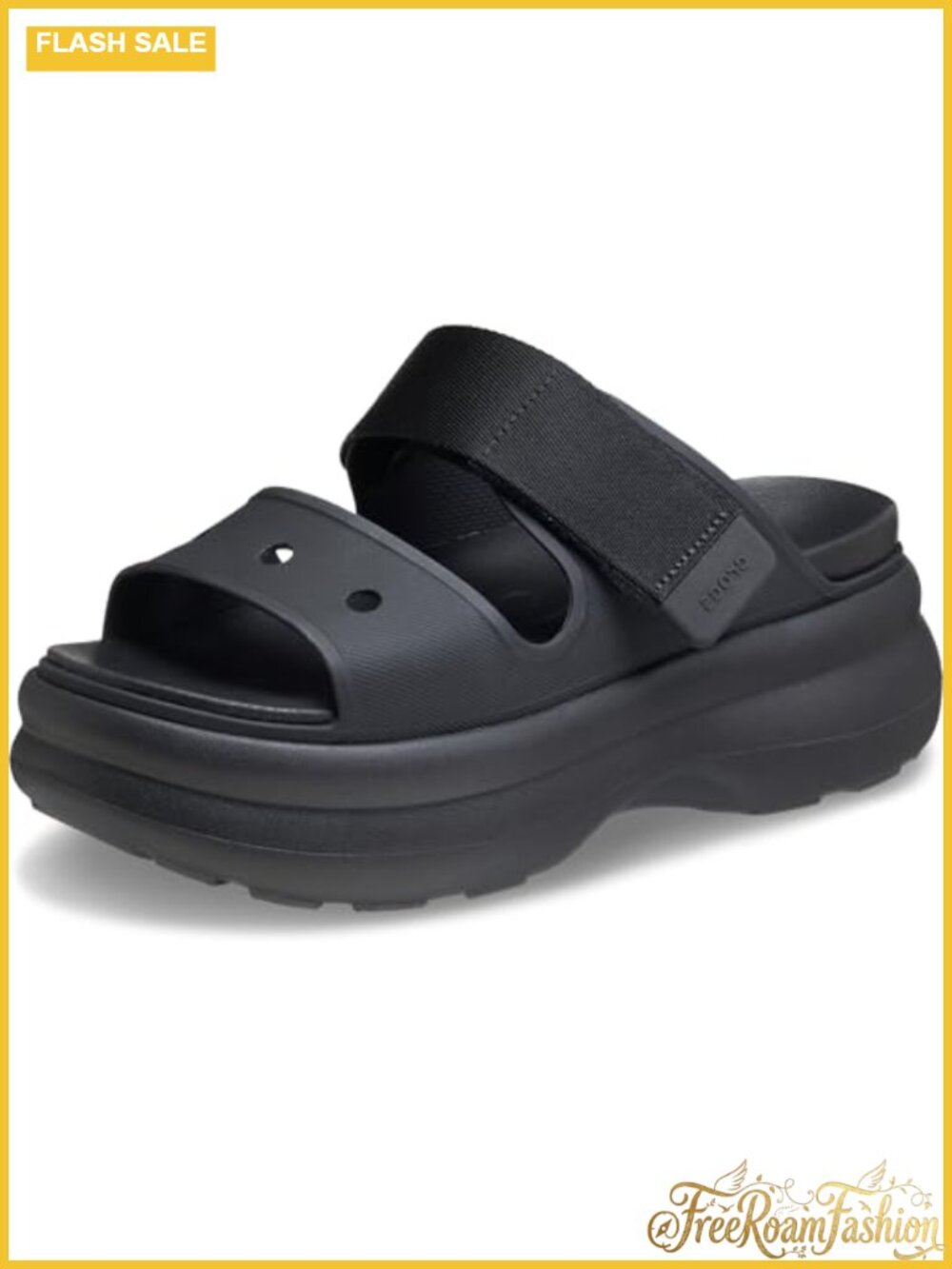Platform Two-Strap Sandals | Adjustable LiteRide Comfort | Casual